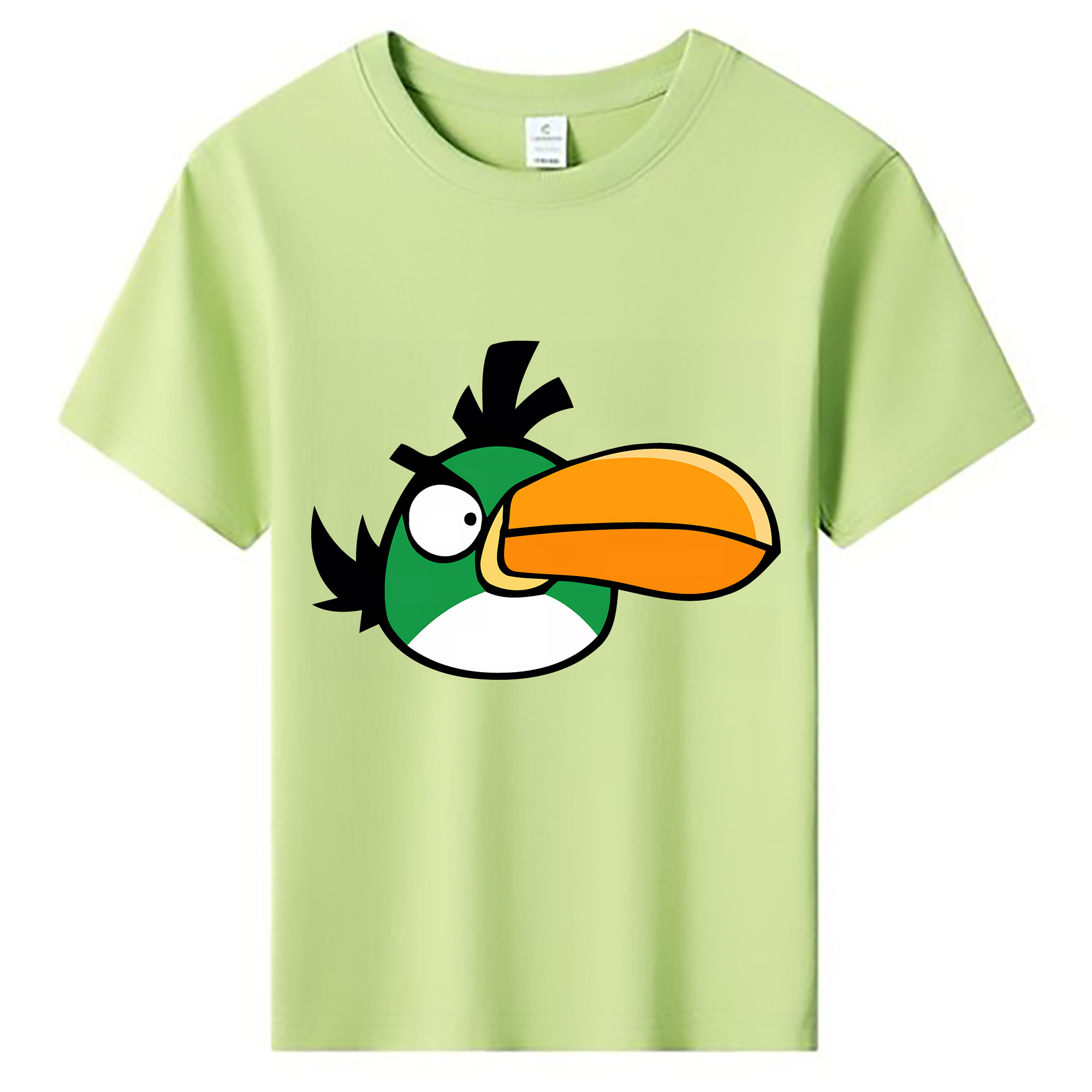 （画像用） Angry Birds アングリーバード 綿100％キッズTシャツ（フロントプリント）